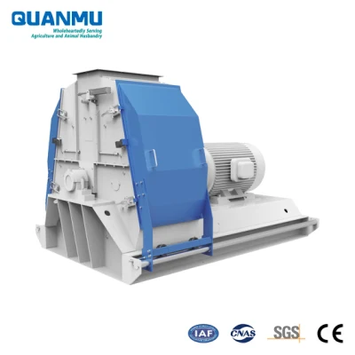 Sawdust and Wood Biomass Large Hammer Mill Pulverizer with CE Certification