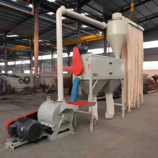 High Fineness Wood Flour Machine Wood Pulverizer Production Line for Making Incemse or WPC