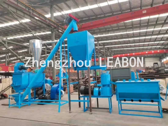 Livestock Feed Production Line Chicken Cattle Livestock Animal Feed Pellet Production Plant