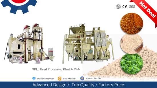 Cheapest Palm Fibre Hay Poultry Feed Mill Plant for Uganda