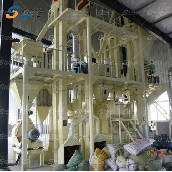 Poultry Feed Making Plant Mill Testing Equipment Manufacturing Plant for Animal Feed Animal Feeding Machines