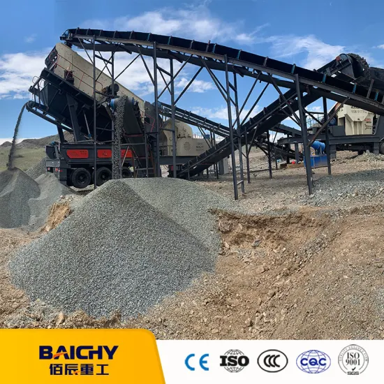 High Capacity 100tph Mobile Stone Crusher Plant Set Crushing Machine Mobile Plant Rock Crusher Equipment Price