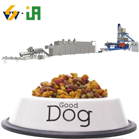 Pet Dog Food Production Line Equipment Fish Feed Making Extruder Machine