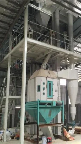 Automatic Animal Feed Production Machine Line Poultry Chicken Pig Cattle Livestock Feed Plant