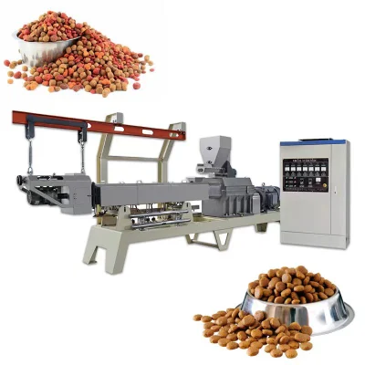 Made in China Pet Food Fodder Making Machine Equipment Fish Plant Feed Pellet Processing Line